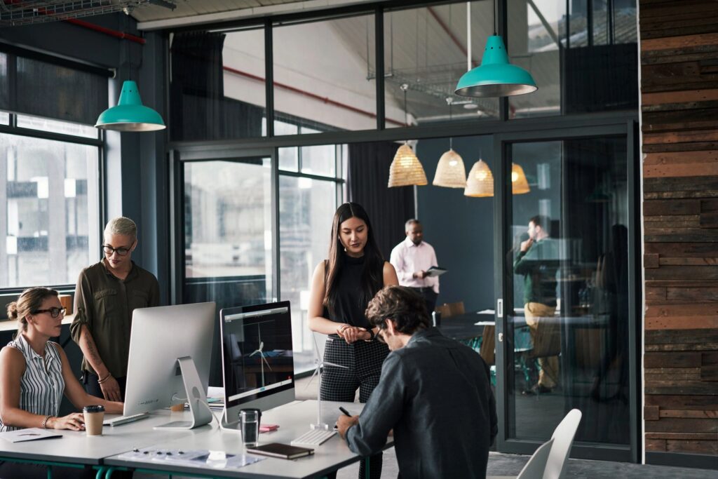 local SEO marketing consulting modern office